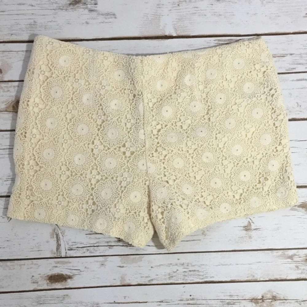 Lace Crochet Shorts